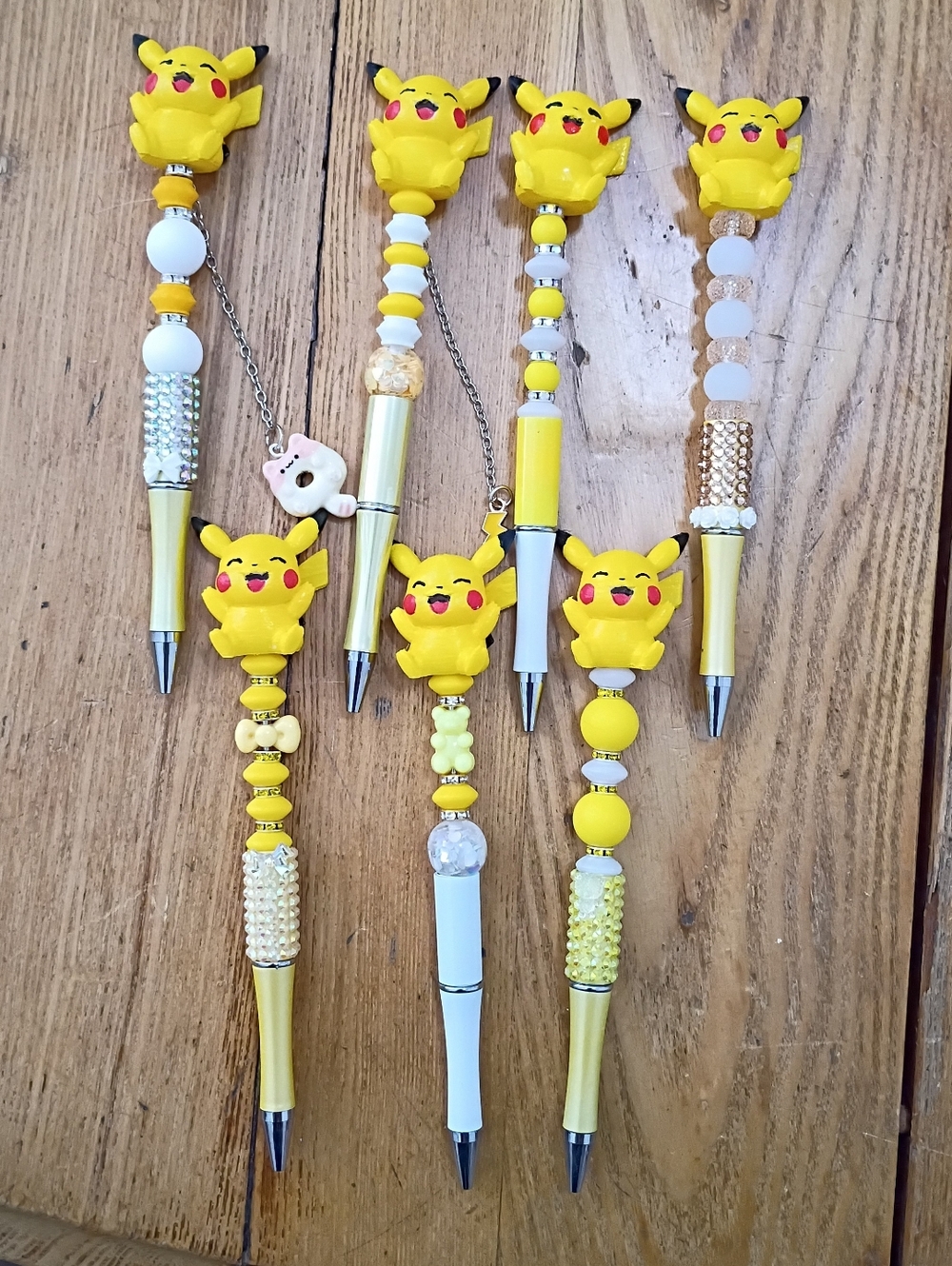 Pikachu Pokemon Beaded Pen